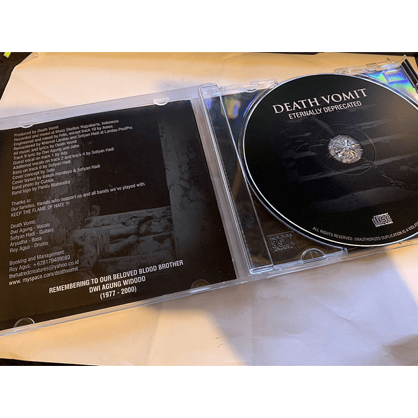 CD - DEATH VOMIT - Eternally Deprecated 3