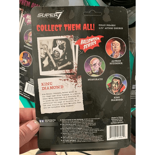 Figura King Diamond - Abigal Nueva 10cm