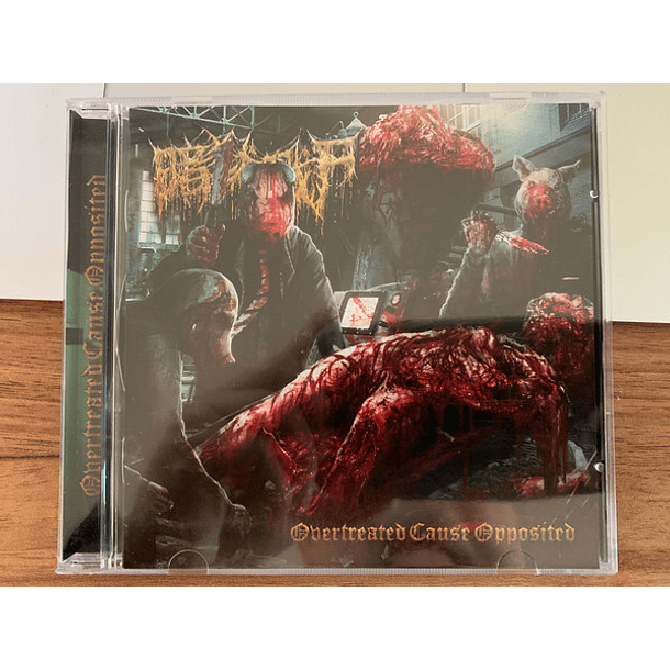 CD - THE DARK PRISON MASSACRE - Overtreated Cause Opposited
