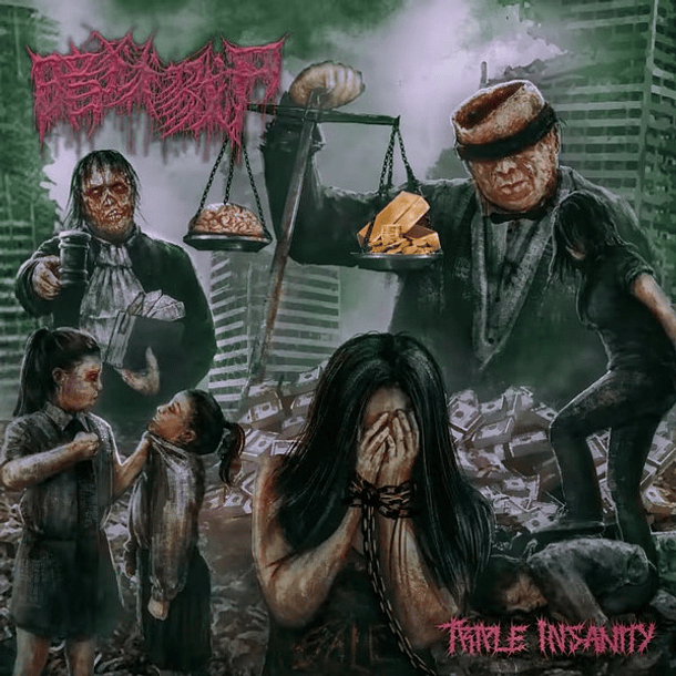 CD - THE DARK PRISON MASSACRE - Triple Insanity 2022