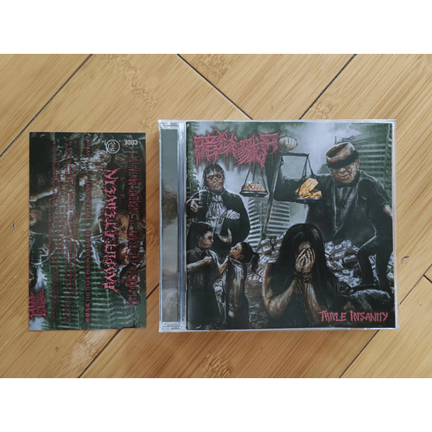 CD - THE DARK PRISON MASSACRE - Triple Insanity 2022