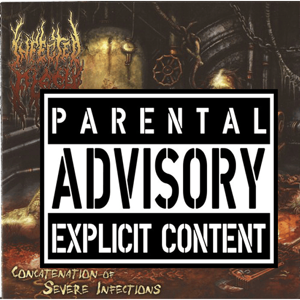 CD - INFECTED FLESH - Concatenation Of Severe Infections 