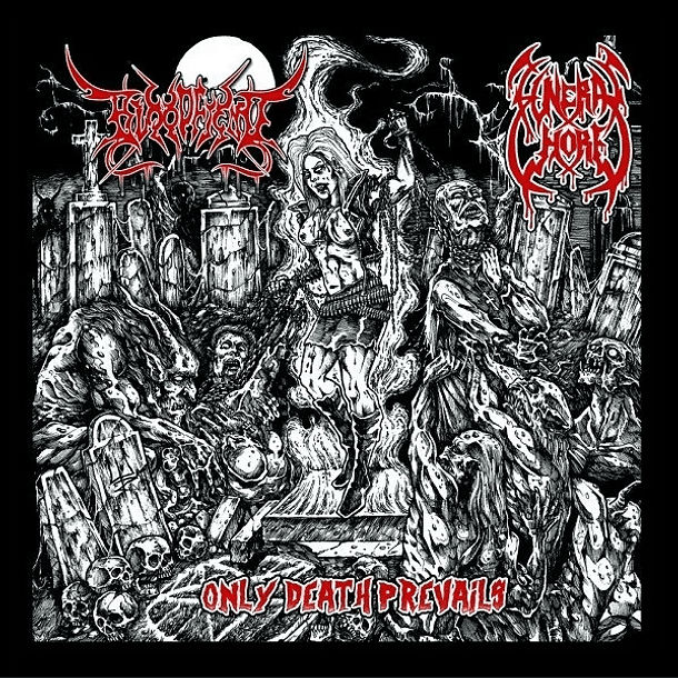 SPLIT CD BLOODFIEND / FUNERAL WHORE