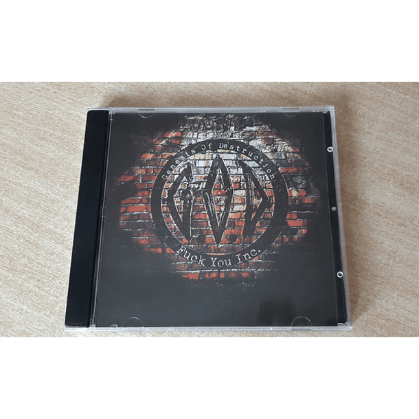 CD GENESIS OF DESTRUCTION Fuck You Inc.