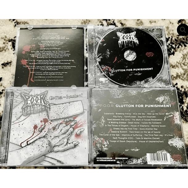 CD P.O.O.R. - Glutton For Punishment