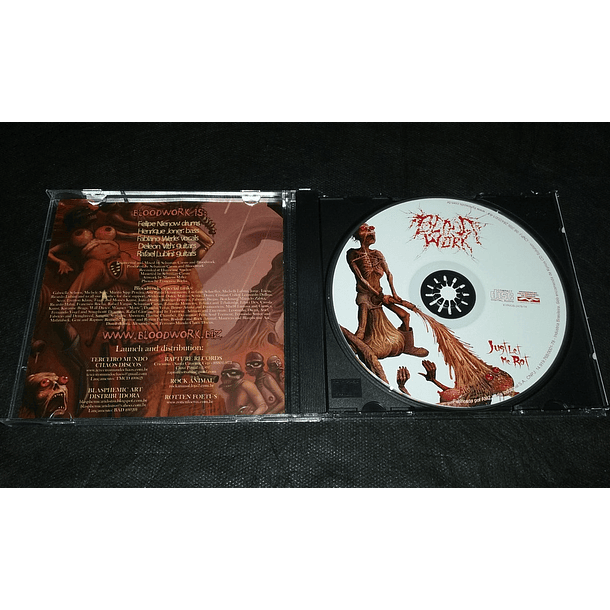 CD BLOODWORK Just Let Me Rot