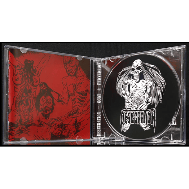 CD DESECRATION Gore & Perversion 