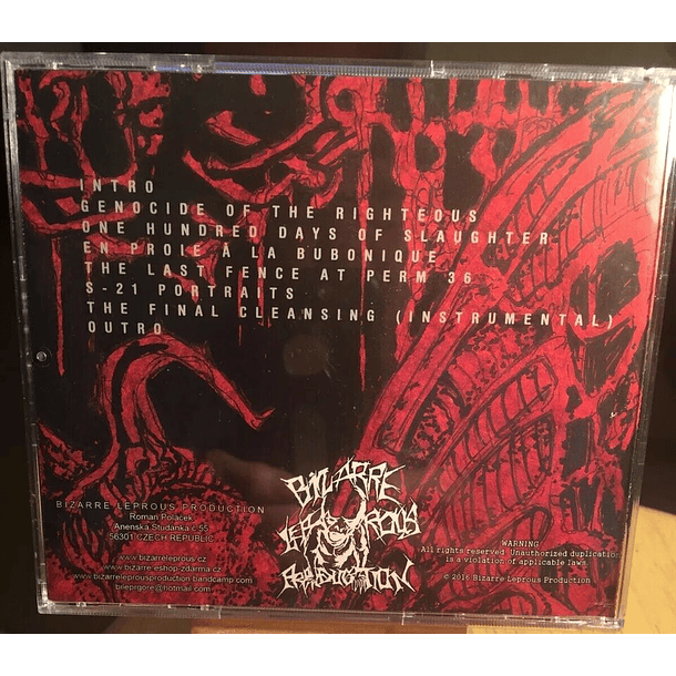 CD PERFORATED LIMB Genocide of the Righteous 3