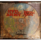 SPLIT CD MENTALLY DEFILED / EVIL ARMY Defiled Army 3