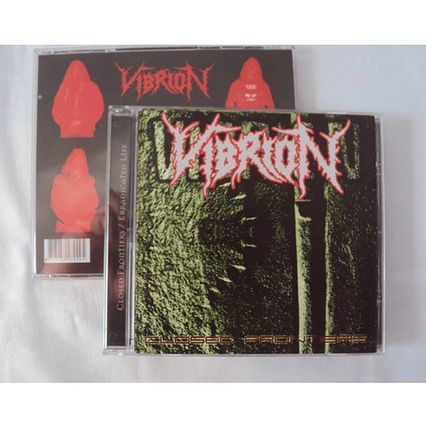 CD VIBRION Closed Frontiers / Erradicated Life