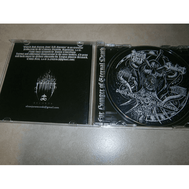 CD PUTRID YELL / SOULROT Putrid And Rotten...