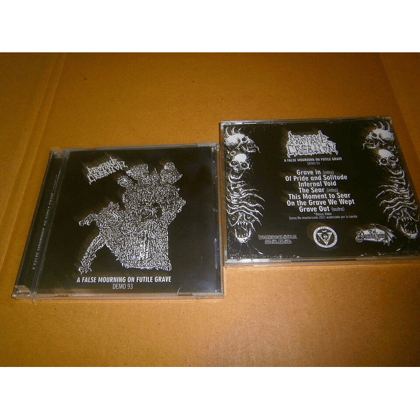 CD PROFANE CREATION A False Mourning On Futile Grave