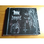 SPLIT CD THRONEUM / PAZUZU In The Crypt of Hakeldamach Feld 1