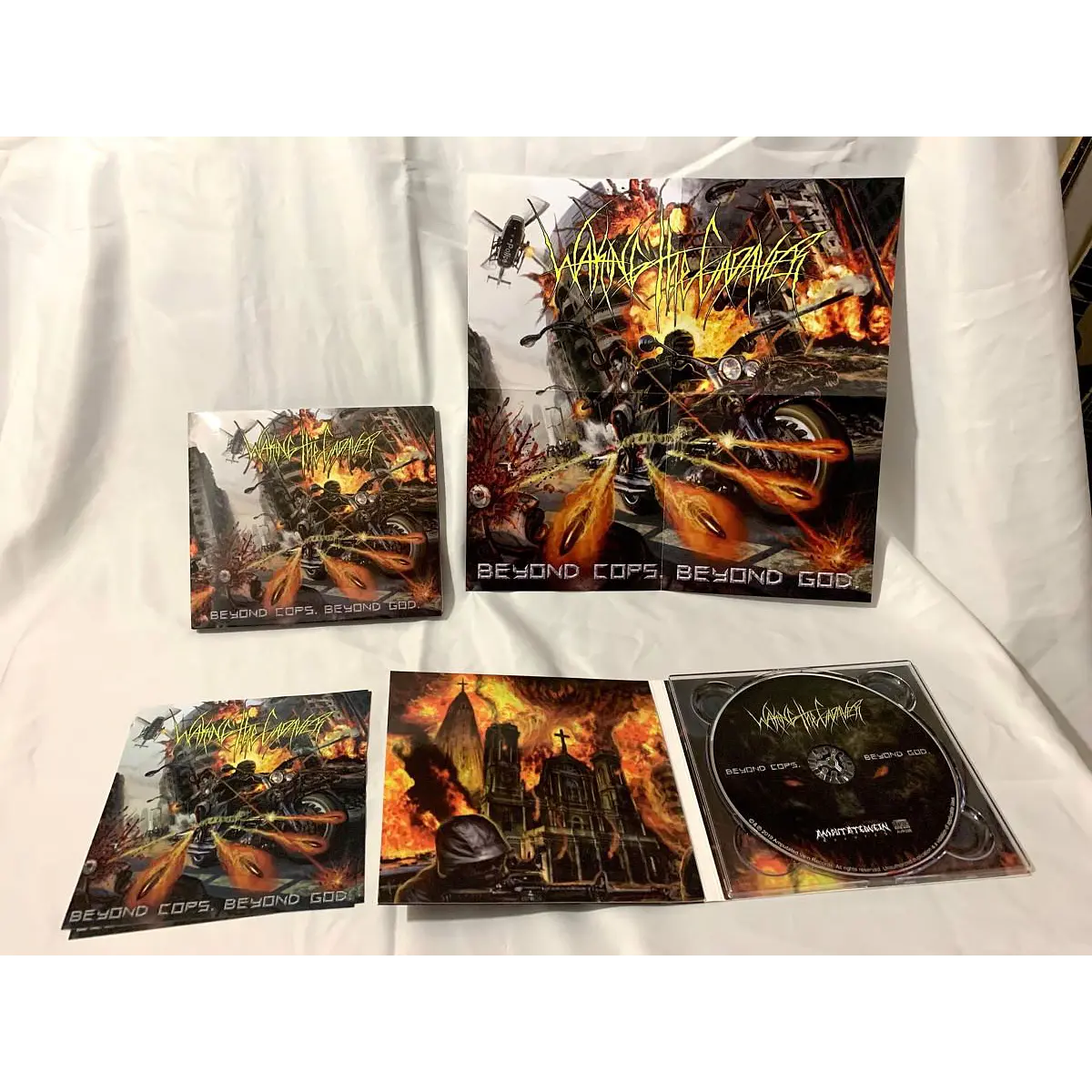 CD WAKING THE CADAVER Beyond Cops , Beyond God