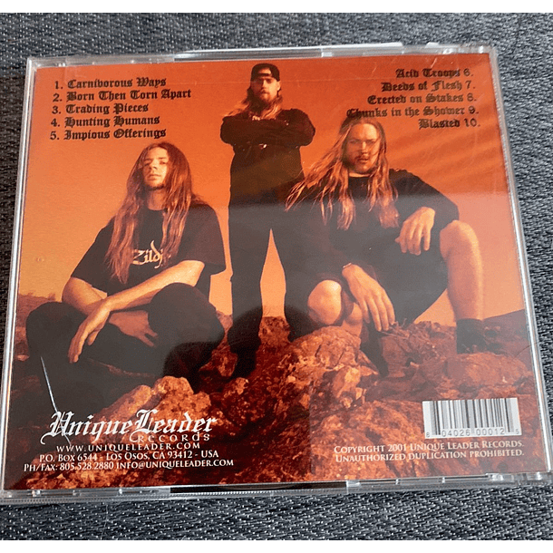 CD DEEDS OF FLESH Trading Pieces 