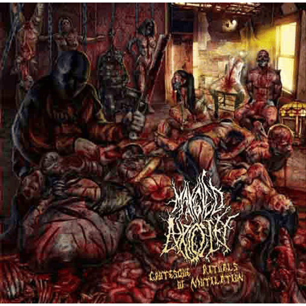 CD MANGLED ATROCITY Grotesque Rituals Of Mutilation 