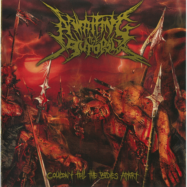 CD AWAITING THE AUTOPSY Couldn't Tell The Bodies Apart