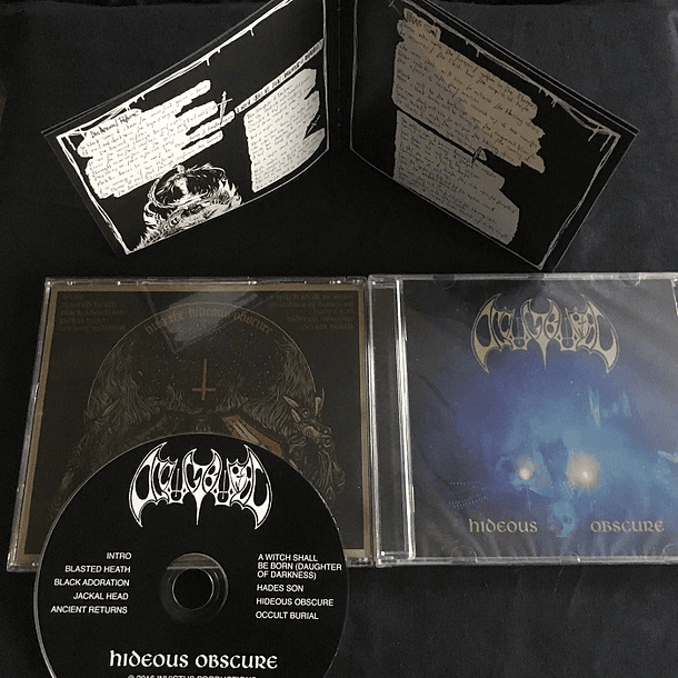 CD OCCULT BURIAL Hideous Obscure  1