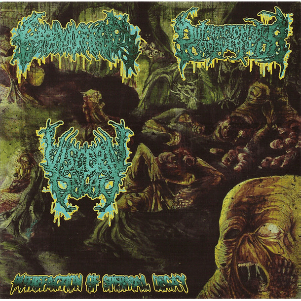 CD VISCERAL DECAY / ESPERMORRAGIA / PUTREFACTO HEDOR CADAVÉRICO Split- COPIAR