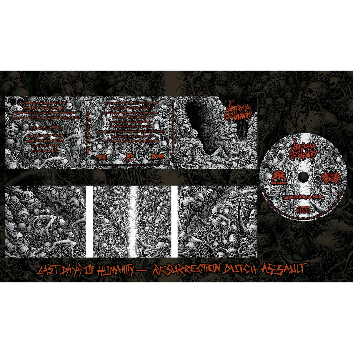 DIGI CD LAST DAYS OF HUMANITY Resurrection Dutch Assault