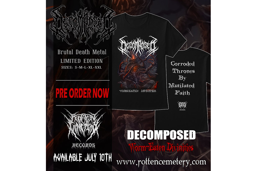 Decomposed "Worm eaten divinities" Available now!