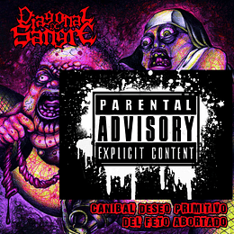 DIAGONAL DE SANGRE -  Cannibal Deseo del Feto Abortado CD