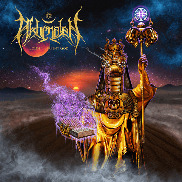 CD - AKHENATEN  - Golden Serpent God 