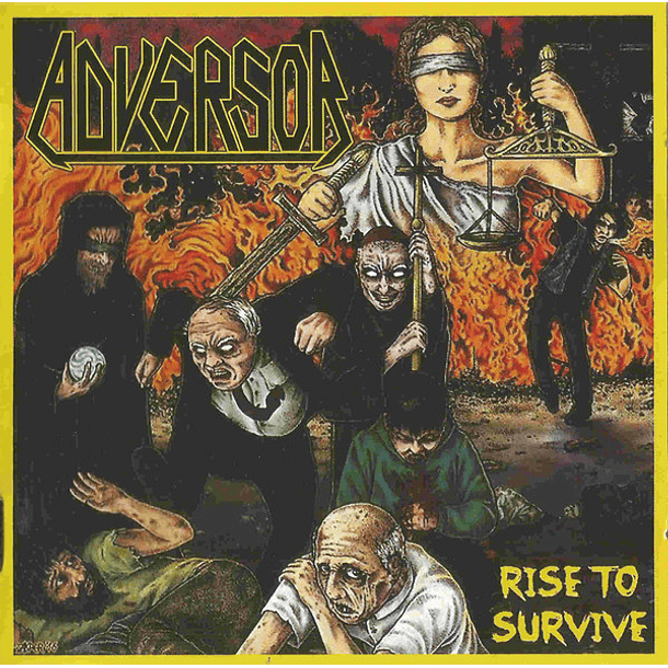 ADVERSOR  Rise To Survive CD