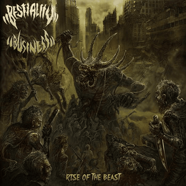 BESTIALITY BUSINESS - Rise Of The Beast CD 