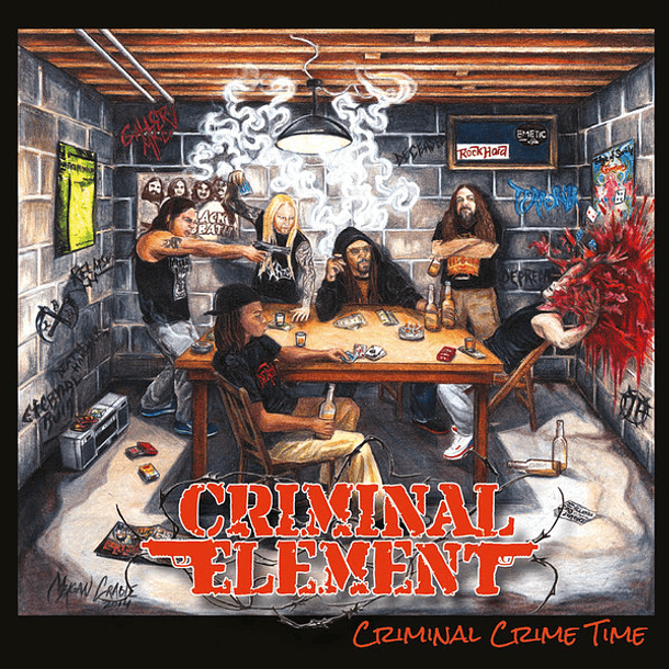 CRIMINAL ELEMENT -  Criminal Crime Time CD