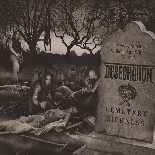 DESECRATION - Cemetery Sickness CD