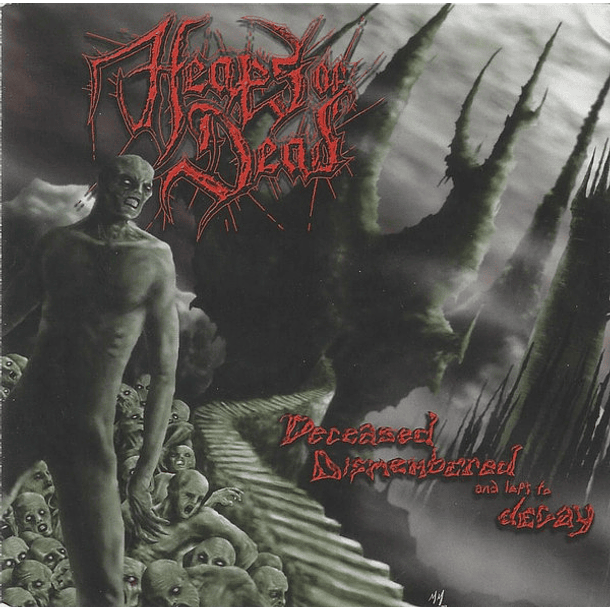 HEAPS OF DEAD - Deceased Dismembered And Left To Decay CD