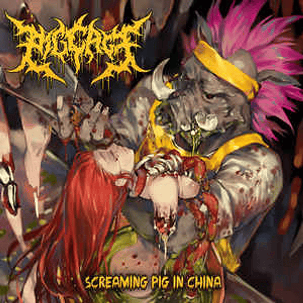PIG CAGE - Screaming Pig In China SLIPCASE CD