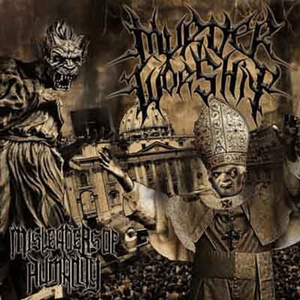 MURDER WORSHIP - Misleaders Of Humanity CD