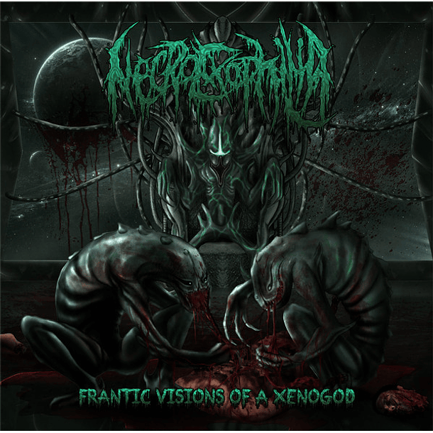 NECROEXOPHILIA - Frantic Visions Of A Xenogod CD