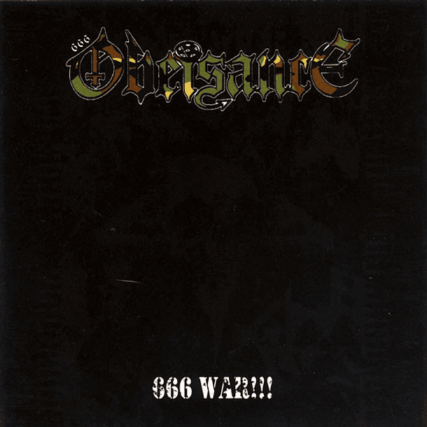 OBEISANCE - 666 War!!! CD