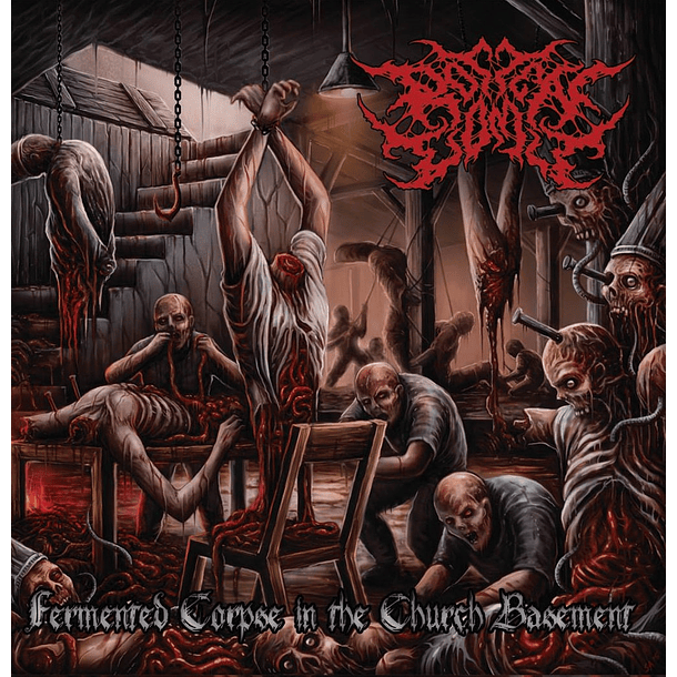 ROTTEN VOMIT - Fermented Corpse In The Church Basement CD