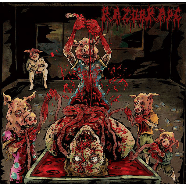 RAZOR RAPE - Slaughter Sluts Supremacy CD