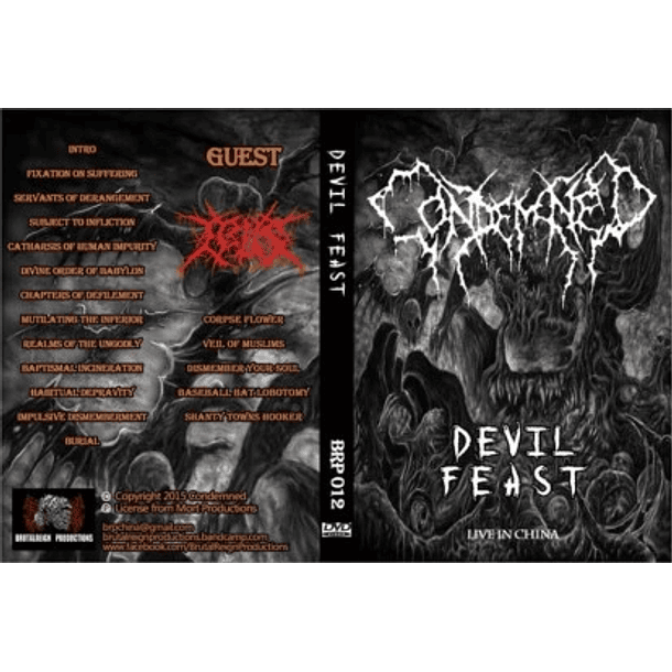CONDEMNED - Devil Feast DVD