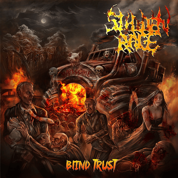 SUDDEN RAGE - Blind Trust CD