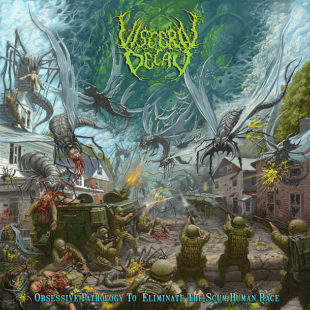 VISCERAL DECAY -  Obsessive Pathology To Eliminate The Scum Human Race CD