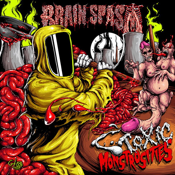 BRAIN SPASM - Toxic Monstrosities CD