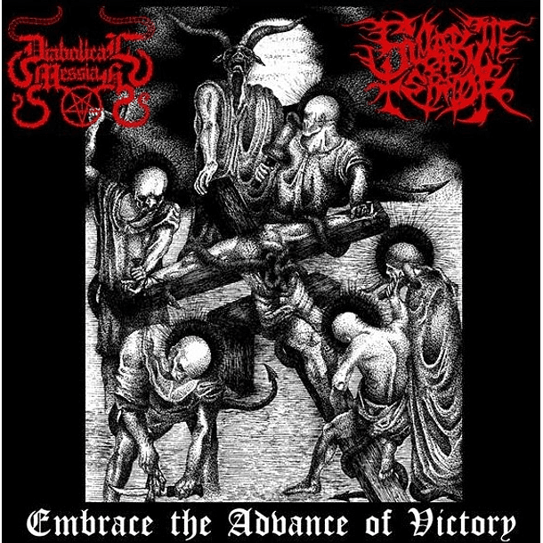 DIABOLICAL MESSIAH / SWARM OF TERROR - Embrace The Advance Of Victory SPLIT CD
