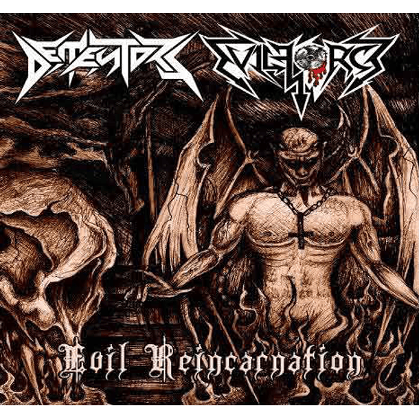 DEMENTORS / EVIL FORCE - Evil Reincarnation SPLIT CD