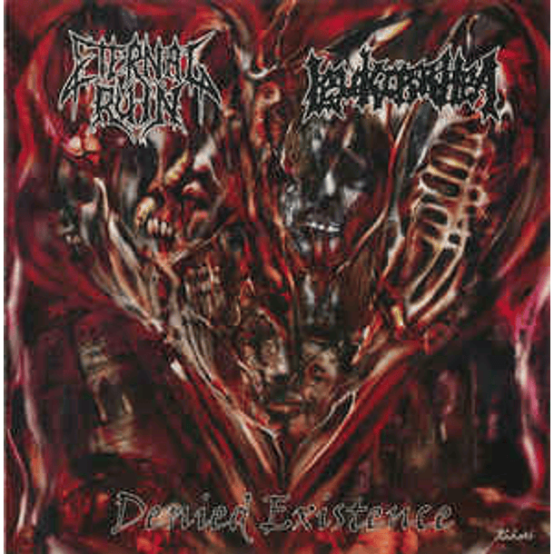 ETERNAL RUIN / LEUKORRHEA - Denied Existence SPLIT CD