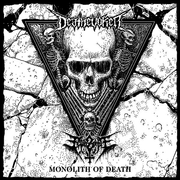 FETID ZOMBIE / DEATHEVOKER - Monolith Of Death SPLIT CD