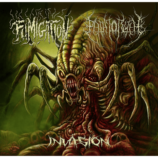 FUMIGATION / THE PATH TO R'LYEH - Invasion SPLIT CD