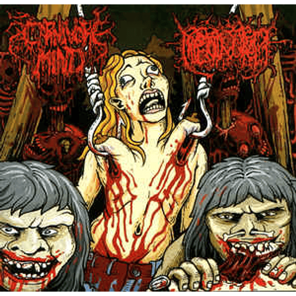 CARNIVORE MIND / HIPERMENORREA - SPLIT CD