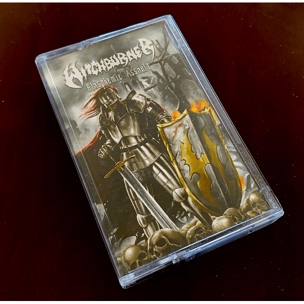 WITCHBURNER ‎– Blasphemic Assault CASSETTE