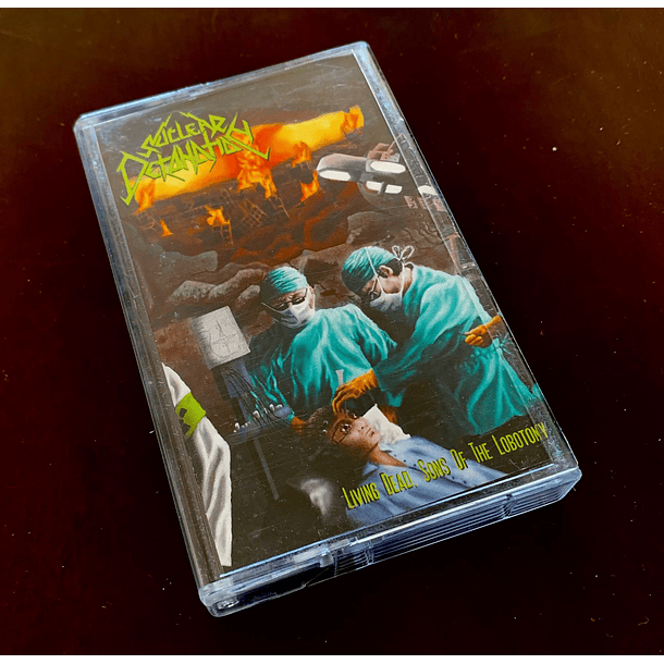 NUCLEAR DETONATION - Living Dead, Sons Of The Lobotomy CASSETTE